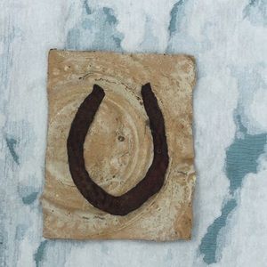 Lucky Horseshoe Art Piece